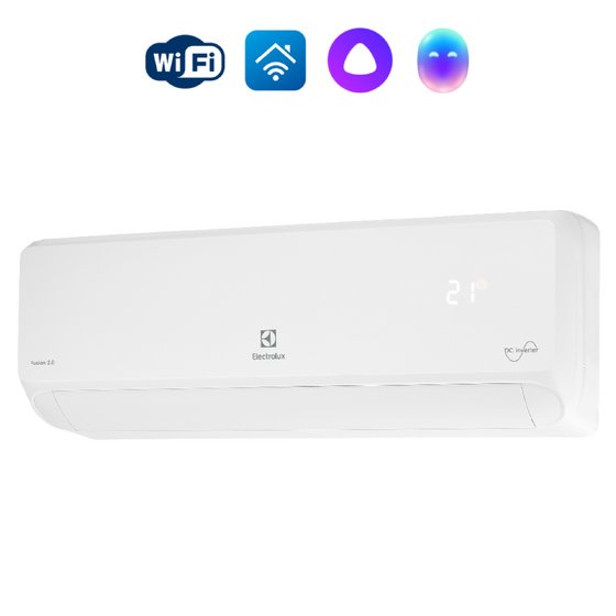 Сплит-система инверторного типа Electrolux Fusion 2.0 Super DC Inverter EACS/I-24HF2/N8 комплект